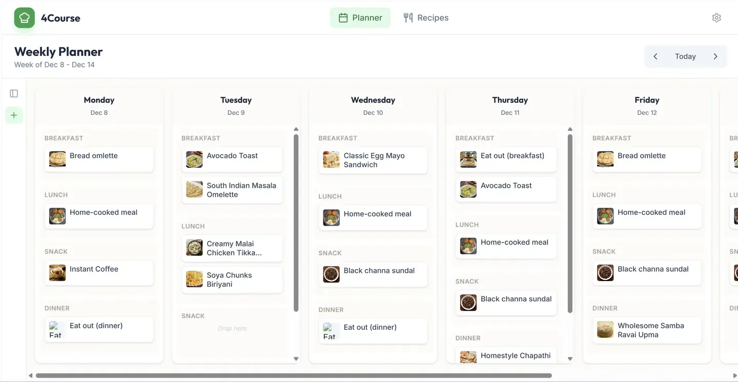 4course screenshot