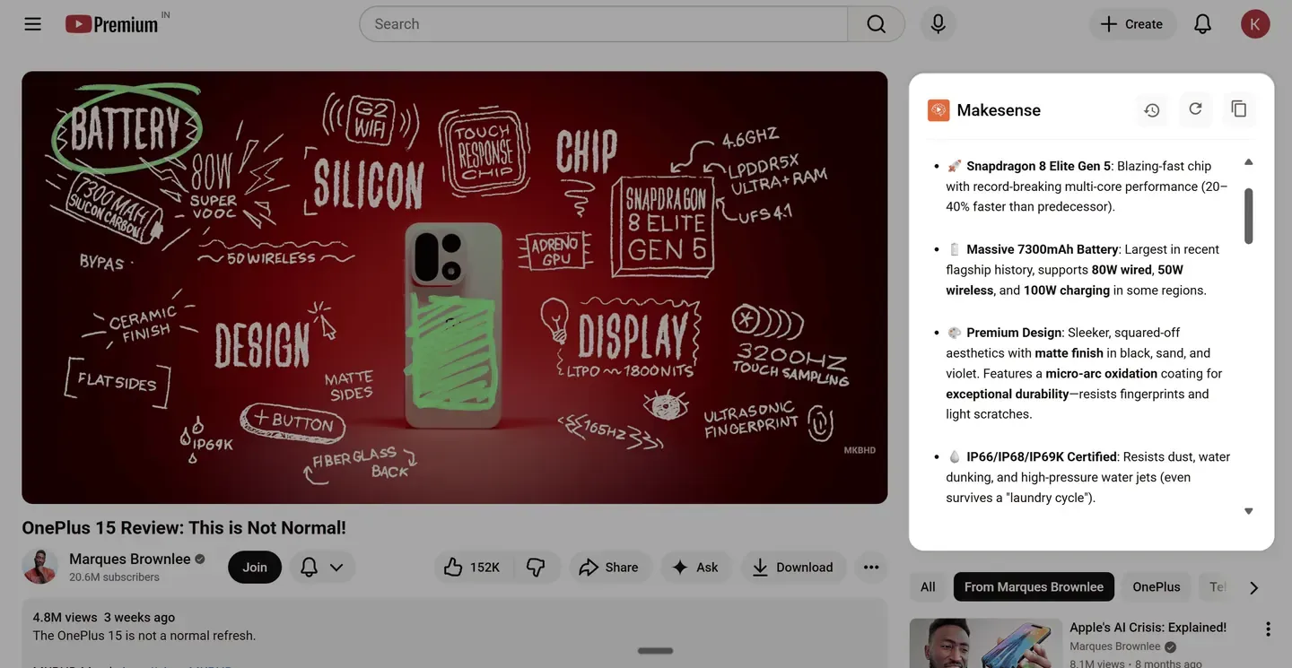 Makesense screenshot